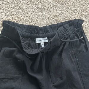 Apiece Apart Black Drawstring Trousers